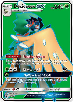 Decidueye GX SM37 - Holofoil SM Promos