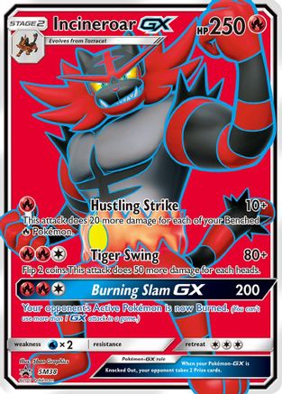 Incineroar GX SM38 - Holofoil SM Promos