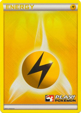 Lightning Energy (2011 Play! Pokemon) (2011 Play! Pokemon) - Holofoil League & Championship Cards