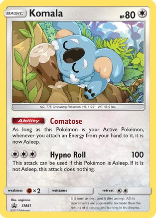 Komala SM41 - Holofoil SM Promos
