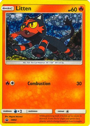 Litten (General Mills Promo) SM02 - Holofoil Miscellaneous Cards & Products
