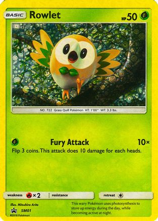 Rowlet (General Mills Promo) SM01 - Holofoil Miscellaneous Cards & Products