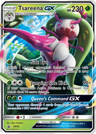 Tsareena GX SM56 - Holofoil SM Promos
