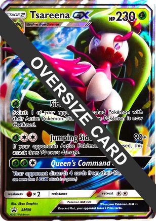 Tsareena GX SM56 - Holofoil Jumbo Cards