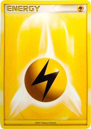 Lightning Energy (2007 Unnumbered D/P Style Non (2007 Unnumbered D/P Style Non-Holo)/P League & Championship Cards
