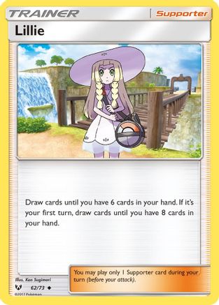 Lillie 062/73 - Reverse Holofoil Shining Legends