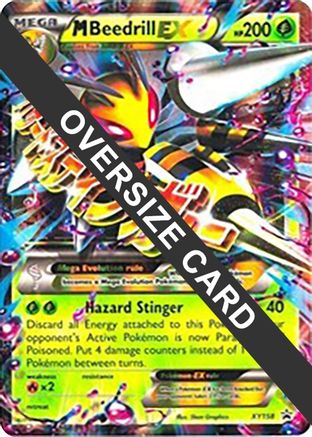 M Beedrill EX XY158 - Holofoil Jumbo Cards