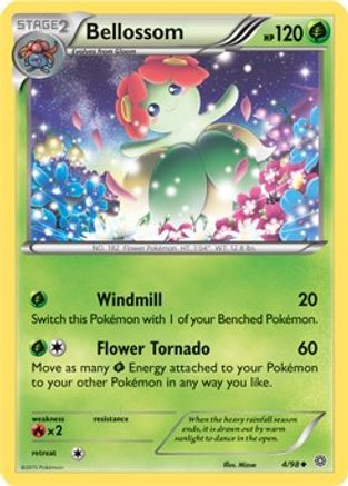 Bellossom (Cosmos Holo) 004/98 - Holofoil Miscellaneous Cards & Products