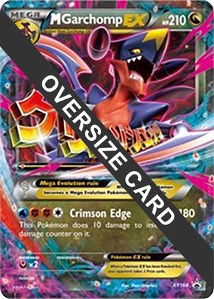 M Garchomp EX XY168 - Holofoil Jumbo Cards