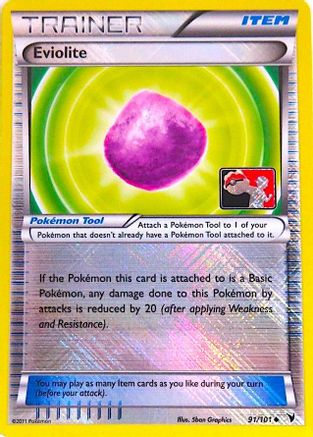 Eviolite (Championship Promo) 091/101 - Reverse Holofoil League & Championship Cards