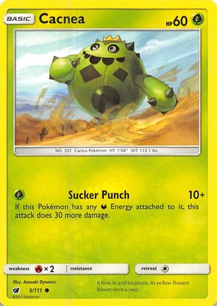 Cacnea 005/111 - SM Crimson Invasion