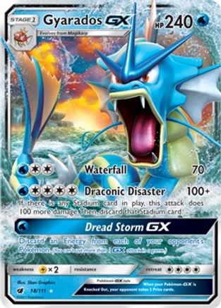 Gyarados GX 018/111 - Holofoil SM Crimson Invasion