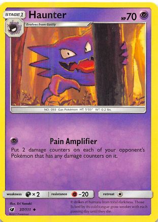 Haunter 037/111 - SM Crimson Invasion