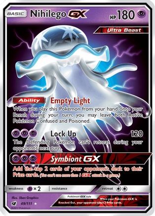 Nihilego GX 049/111 - Holofoil SM Crimson Invasion
