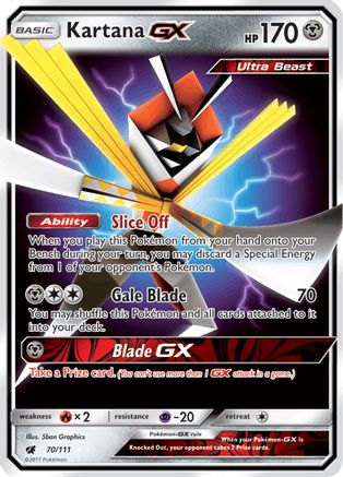 Kartana GX 070/111 - Holofoil SM Crimson Invasion