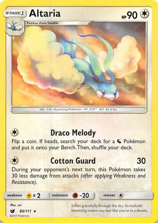 Altaria 080/111 - SM Crimson Invasion