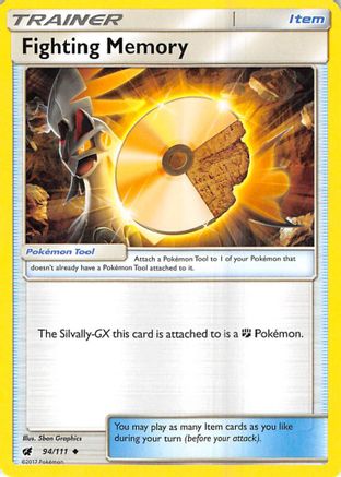 Fighting Memory 094/111 - Reverse Holofoil SM Crimson Invasion