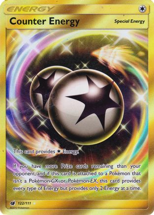 Counter Energy (Secret) 122/111 - Holofoil SM Crimson Invasion