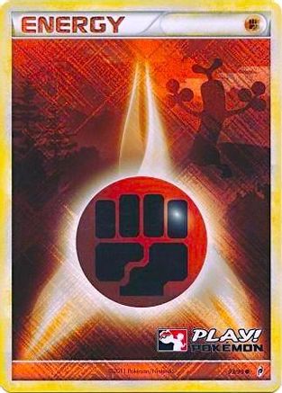 Fighting Energy (Play! Pokemon) 093/095 - Holofoil League & Championship Cards