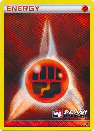 Fighting Energy (Play! Pokemon) 110/114 - Holofoil League & Championship Cards