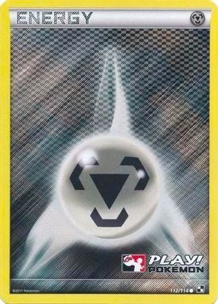 Metal Energy (Play! Pokemon) 112/114 - Holofoil League & Championship Cards