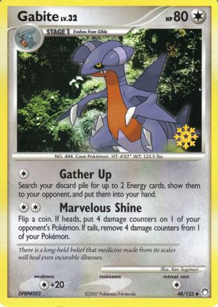 Gabite 048/123 Countdown Calendar Promos