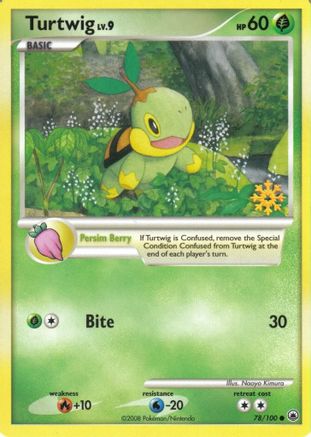Turtwig 078/100 Countdown Calendar Promos