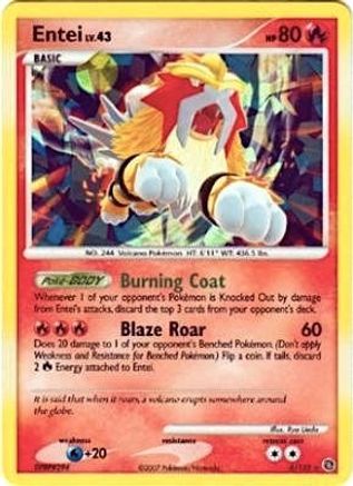 Entei (Cracked Ice Holo) 004/132 - Holofoil Miscellaneous Cards & Products