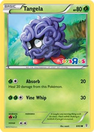 Tangela (Toys R Us Promo) 008/83 - Holofoil Miscellaneous Cards & Products