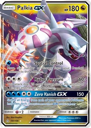 Palkia GX 101/156 - Holofoil SM Ultra Prism