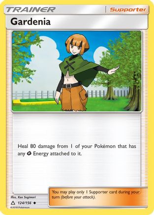 Gardenia 124/156 - Reverse Holofoil SM Ultra Prism