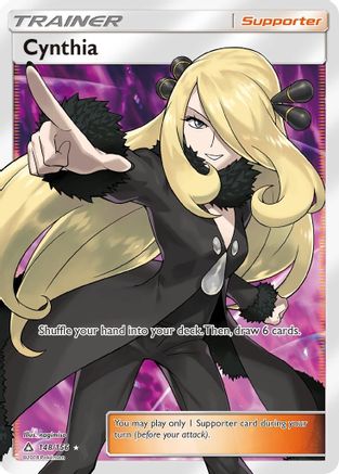 Cynthia (Full Art) 148 - Holofoil SM Ultra Prism