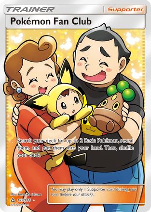 Pokemon Fan Club (Full Art) 155 - Holofoil SM Ultra Prism