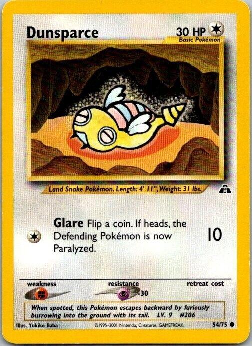 Dunsparce 054/75 - Unlimited Neo Discovery