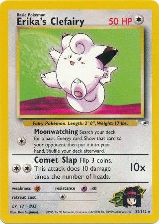 Erika's Clefairy 025/132 - Unlimited Gym Heroes