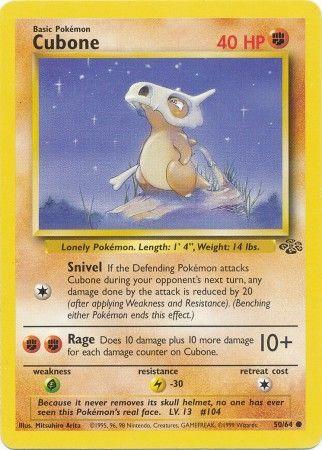 Cubone 050/64 - Unlimited Jungle