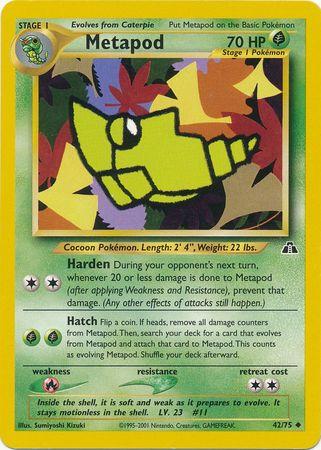 Metapod 042/75 - Unlimited Neo Discovery