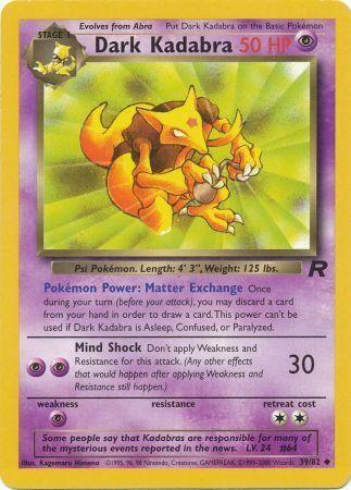 Dark Kadabra 039/82 - Unlimited Team Rocket