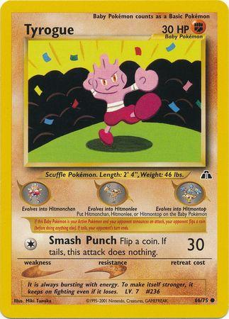 Tyrogue 066/75 - Unlimited Neo Discovery