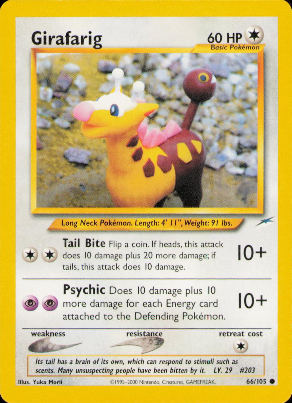 Girafarig 066/105 - Unlimited Neo Destiny