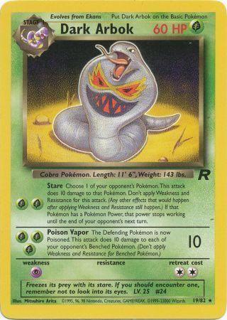 Dark Arbok 019/82 - Unlimited Team Rocket