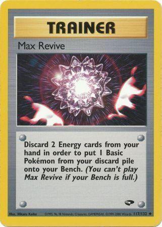 Max Revive 117/132 - Unlimited Gym Challenge