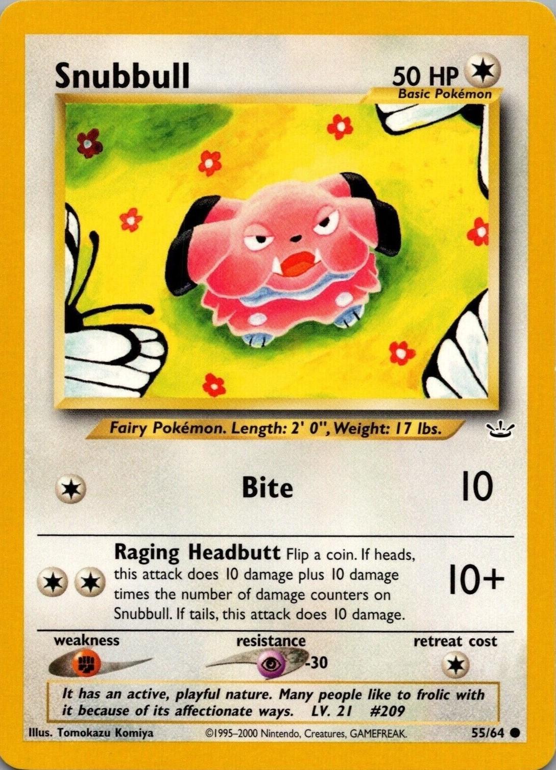 Snubbull 055/64 - Unlimited Neo Revelation