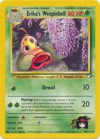 Erika's Weepinbell 048/132 - Unlimited Gym Heroes