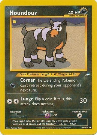 Houndour 043/105 - Unlimited Neo Destiny
