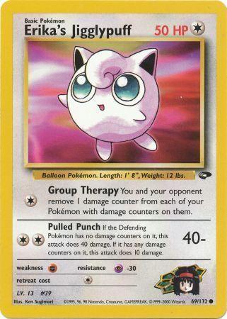 Erika's Jigglypuff 069/132 - Unlimited Gym Challenge
