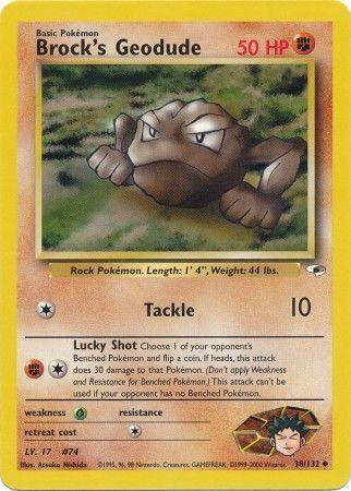 Brock's Geodude 038/132 - Unlimited Gym Heroes