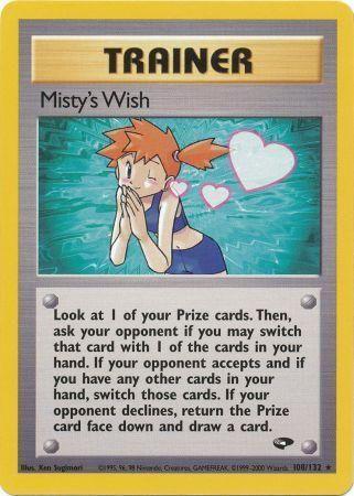 Misty's Wish 108/132 - Unlimited Gym Challenge