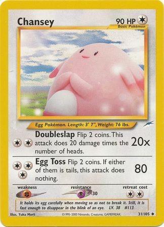 Chansey 031/105 - Unlimited Neo Destiny