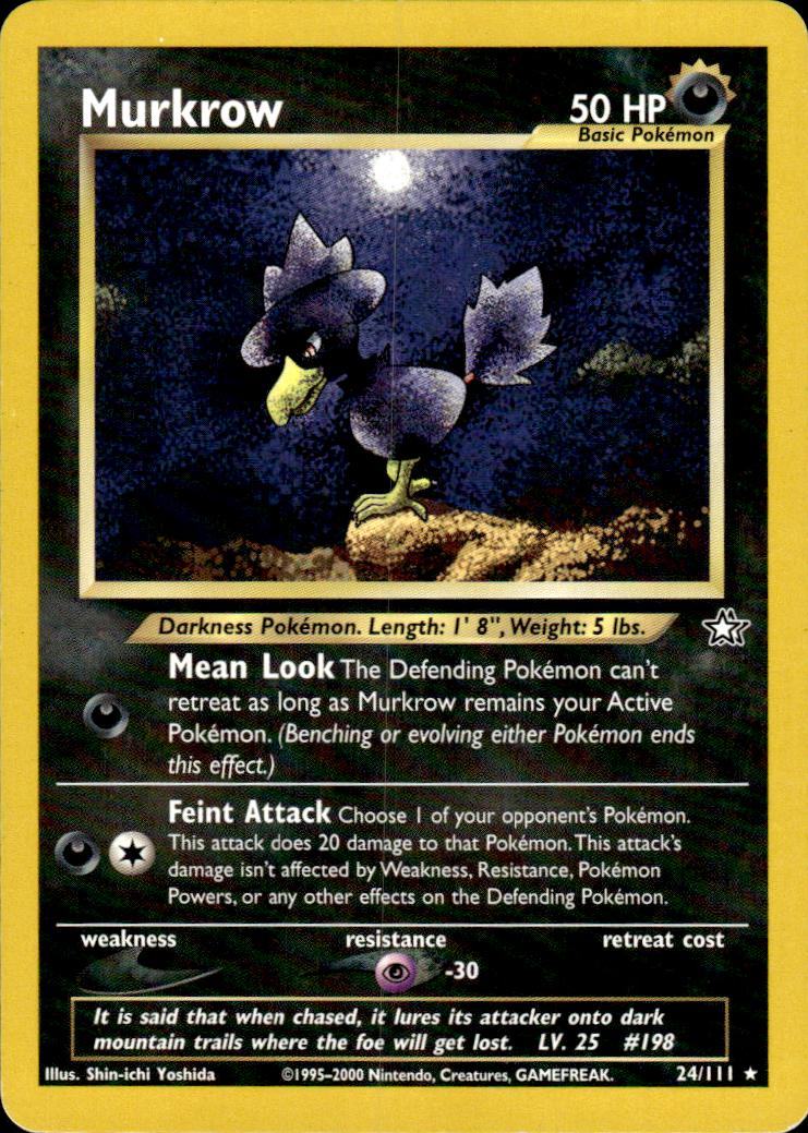 Murkrow 024/111 - Unlimited Neo Genesis
